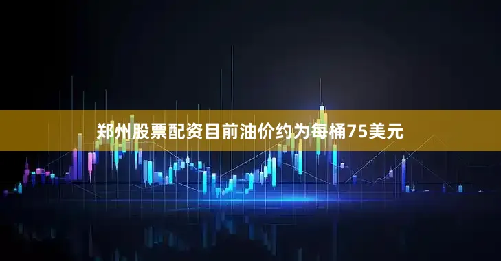 郑州股票配资目前油价约为每桶75美元
